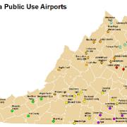 Virginia public use airports