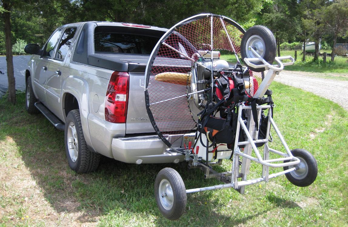 ppg trike on truck